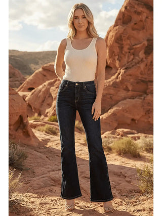 High Rise Flare Jeans