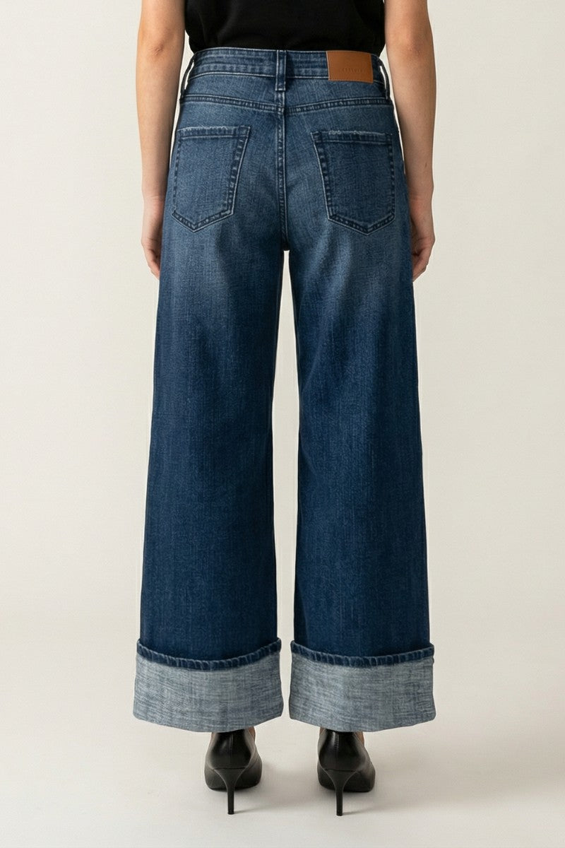 Athena Inseam Transform High Rise A-wide Jeans - Glamourous Grace