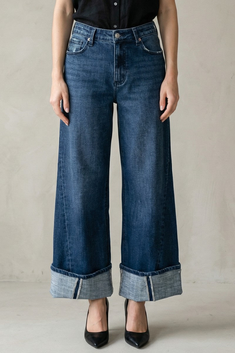 Athena Inseam Transform High Rise A-wide Jeans - Glamourous Grace