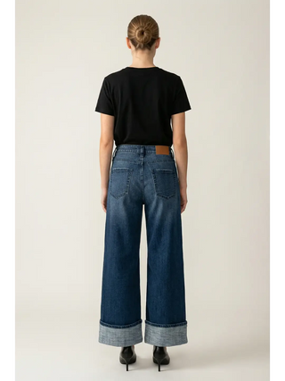 Athena Inseam Transform High Rise A-wide Jeans