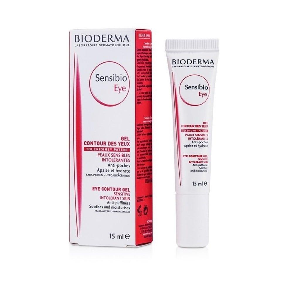 Bioderma Sensibio Eye Contour Gel for Sensitive Skin - Hydrating, Hypoallergenic, 0.51 fl oz - Glamourous Grace