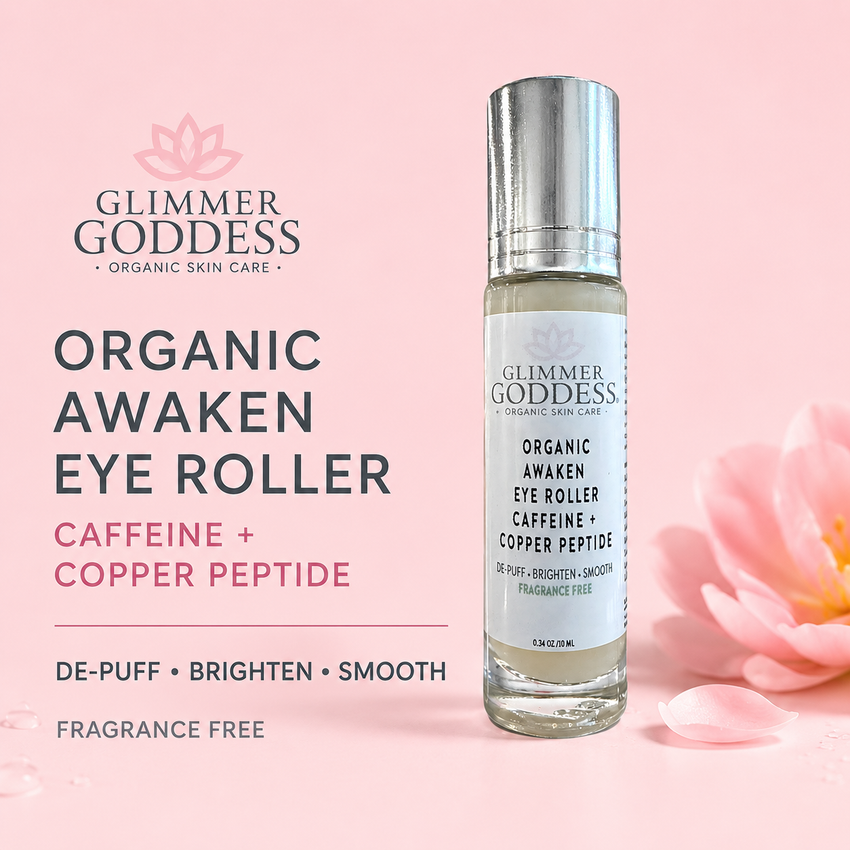 Cooling Eye Roller for Puffiness, Dark Circles & Tired-Looking Eyes - Glamourous Grace