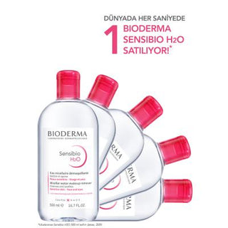 Bioderma Sensibio H2O Micellar Water for Sensitive Skin - Gentle Makeup Remover & Cleanser, Hypoallergenic & Dermatologically Tested - Glamourous Grace