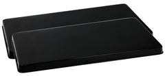 Calypso Basics by Reston Lloyd, Rectangular Tin Burner Cover, Black