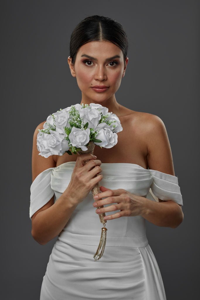 Bridesmaid Bouquet, Quinceañera Bouquet - Glamourous Grace