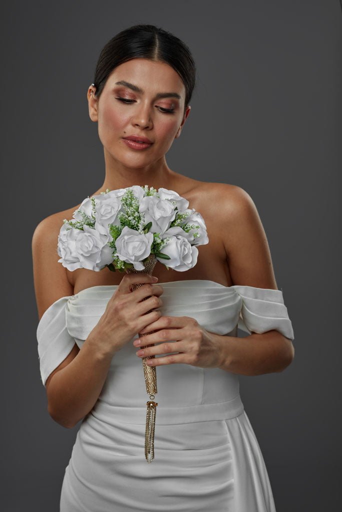 Bridesmaid Bouquet, Quinceañera Bouquet - Glamourous Grace
