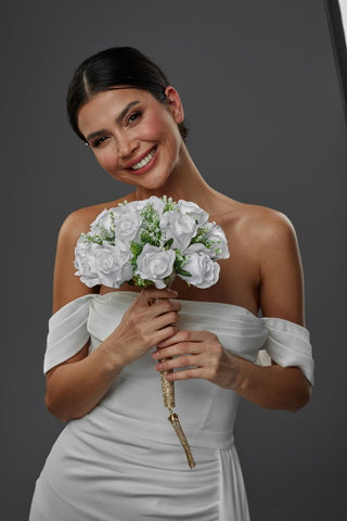 Bridesmaid Bouquet, Quinceañera Bouquet - Glamourous Grace