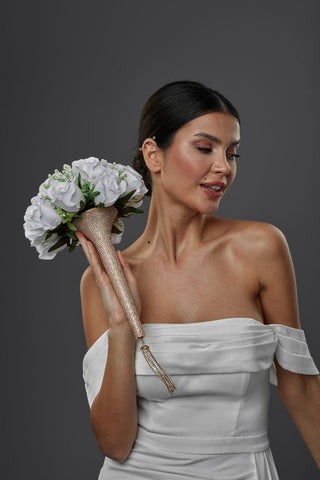 Bridesmaid Bouquet, Quinceañera Bouquet - Glamourous Grace