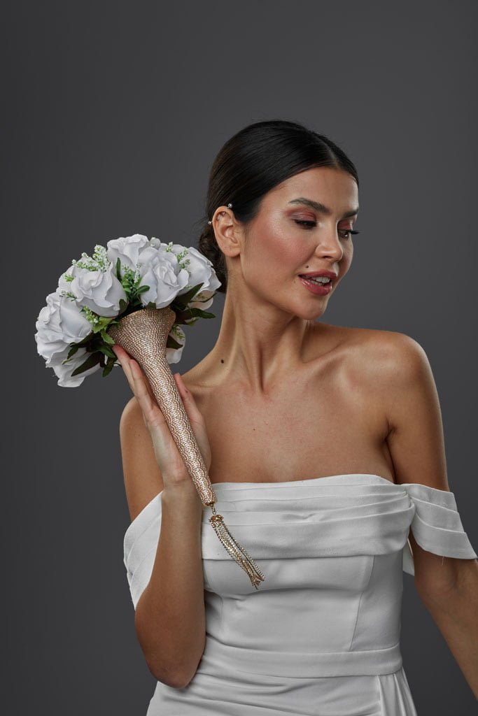 Bridesmaid Bouquet, Quinceañera Bouquet - Glamourous Grace