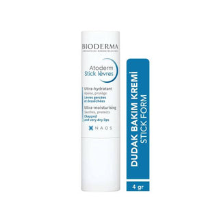Bioderma Atoderm Lip Care Stick for Dry & Sensitive Lips - Moisturizing, Protective, Convenient Stick Form | Lip Care, Dry Lip Treatment - Glamourous Grace
