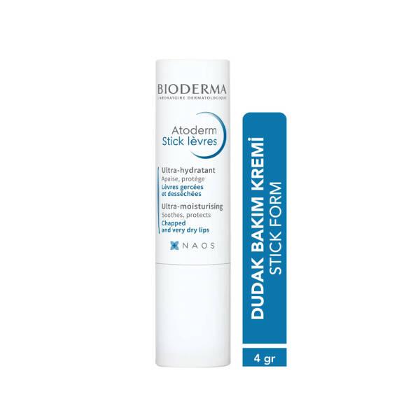 Bioderma Atoderm Lip Care Stick for Dry & Sensitive Lips - Moisturizing, Protective, Convenient Stick Form | Lip Care, Dry Lip Treatment - Glamourous Grace