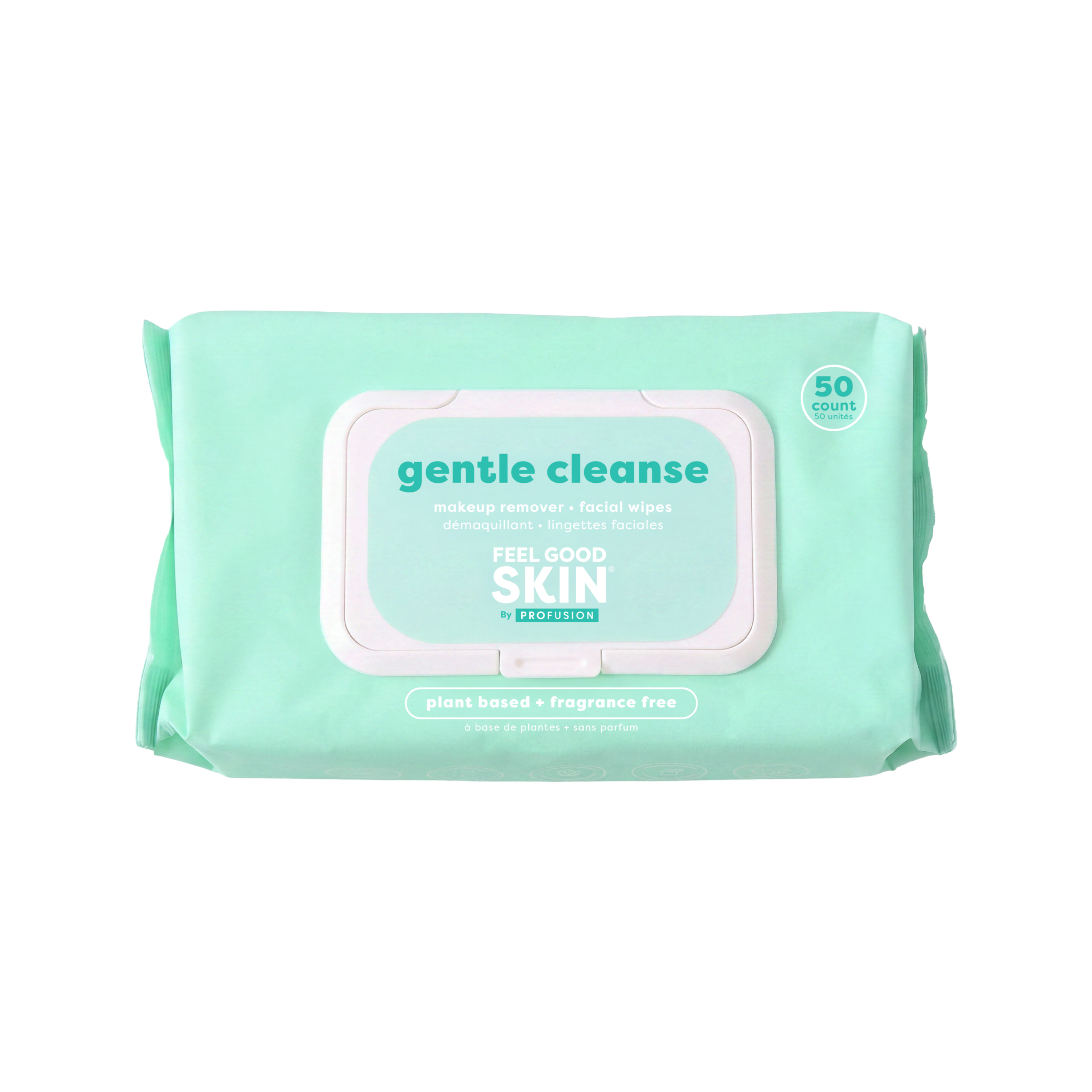 Feel Good Skin | Gentle Cleanse Makeup Remove Facial Wipes - 50 count