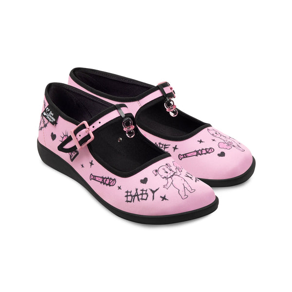 Baby Riot Women's Mary Jane Flats - Glamourous Grace