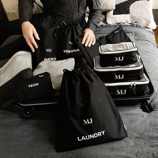BA Travel Set, 8-pack – Black - Glamourous Grace