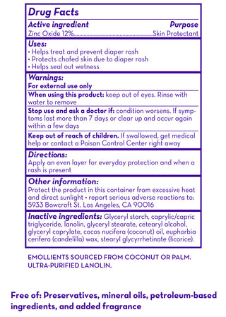 (No Fragrance) Super Sensitive™ Diaper Rash Ointment