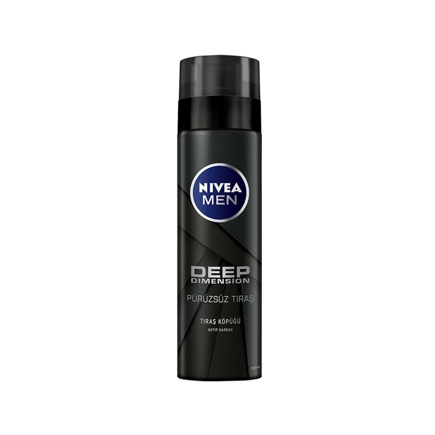 Nivea Men Deep Dimension Shaving Foam 200ml - Smooth Shaving for Men - Glamourous Grace