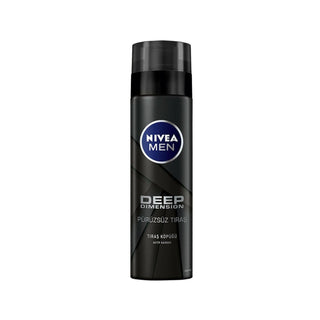 Nivea Men Deep Dimension Shaving Foam 200ml - Smooth Shaving for Men - Glamourous Grace