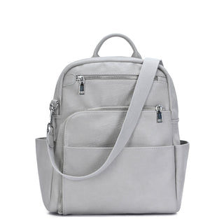Willa Vegan Leather Utilitarian Backpack