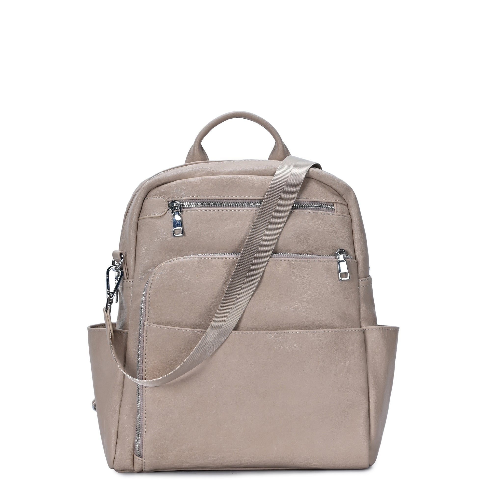 Willa Vegan Leather Utilitarian Backpack