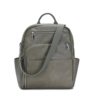 Willa Vegan Leather Utilitarian Backpack