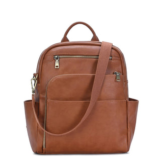 Willa Vegan Leather Utilitarian Backpack