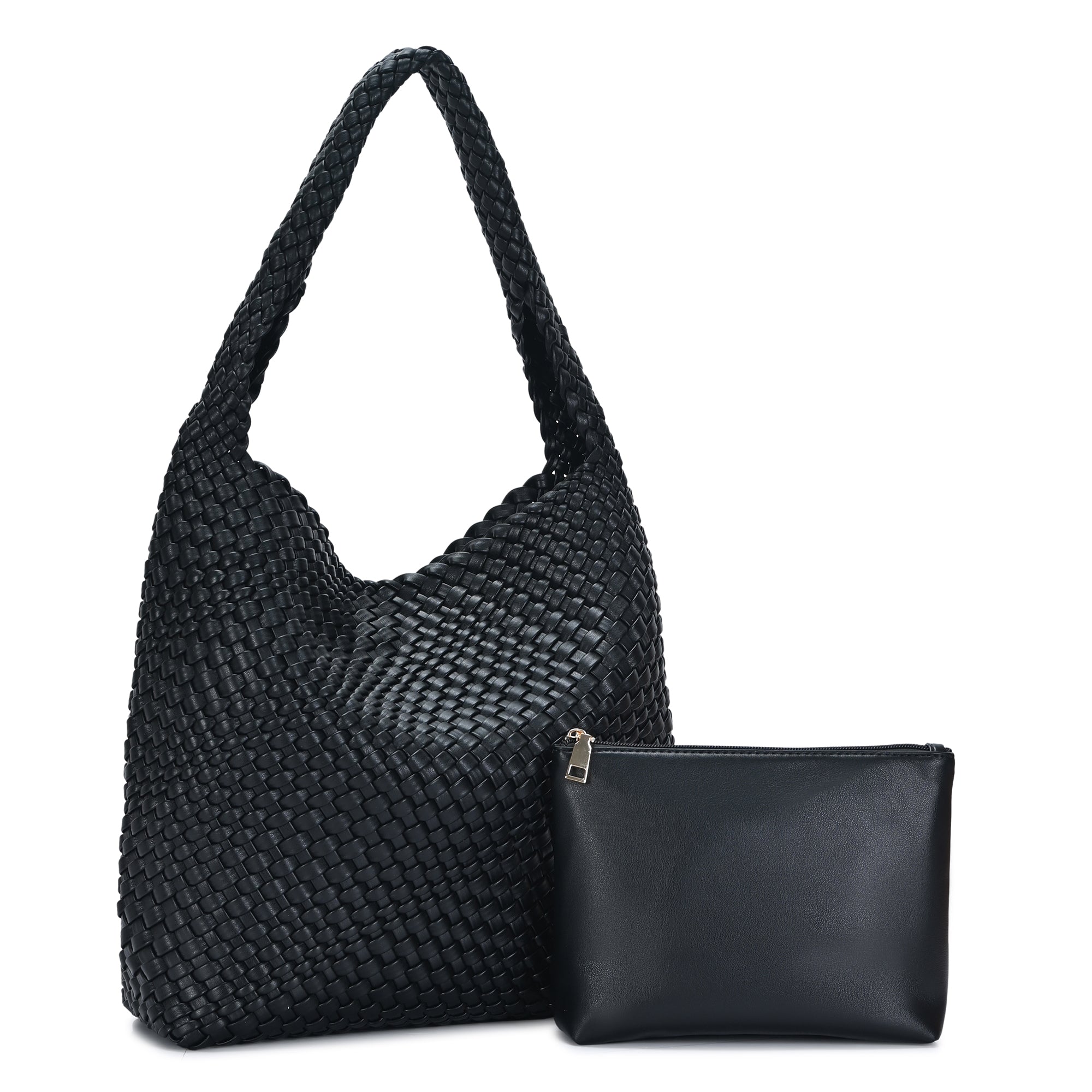 The Corrine Woven Hobo Bag