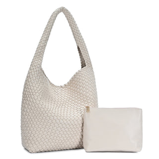 The Corrine Woven Hobo Bag