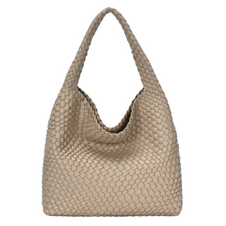 The Corrine Woven Hobo Bag