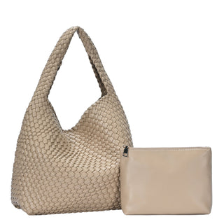 The Corrine Woven Hobo Bag