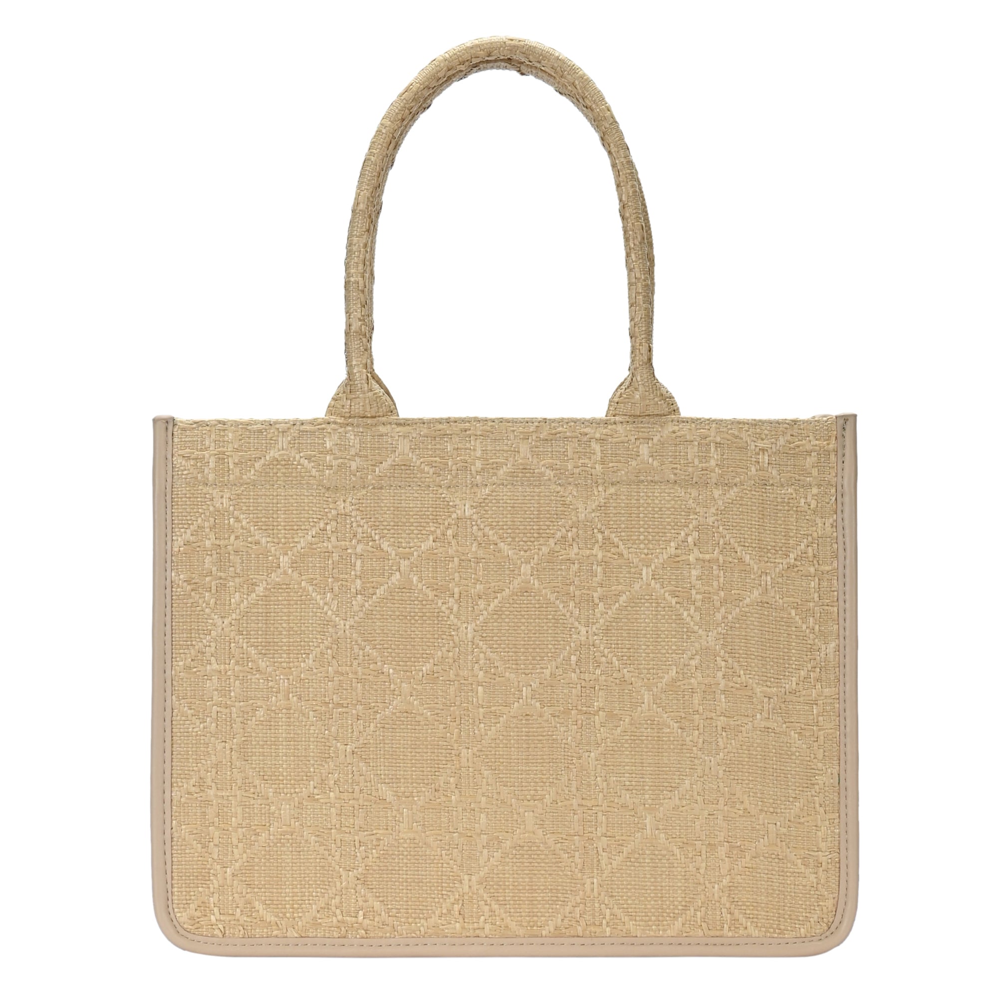 Florence Straw Book Tote