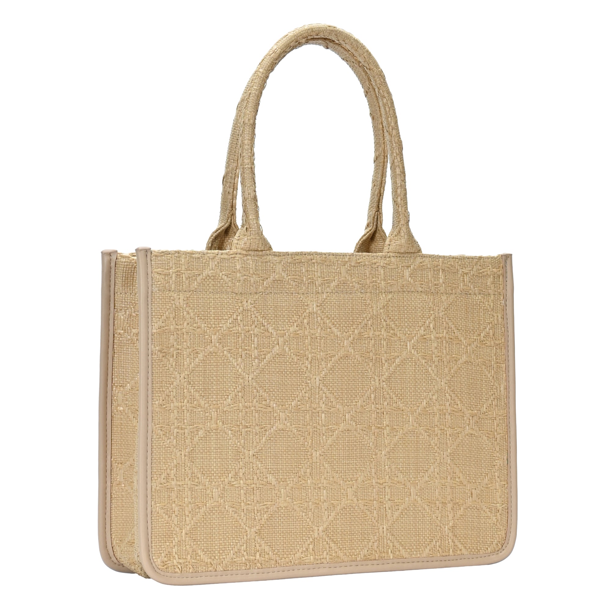 Florence Straw Book Tote