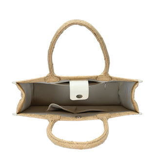 Florence Straw Book Tote