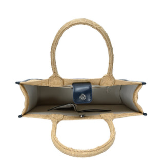 Florence Straw Book Tote