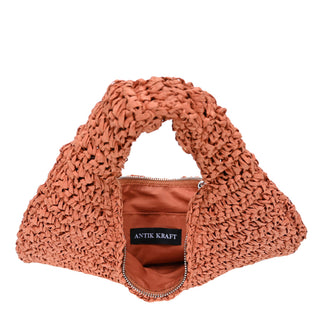 Solea Straw Clutch Bag