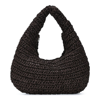 Solea Straw Clutch Bag