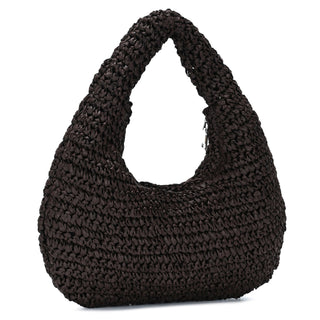 Solea Straw Clutch Bag