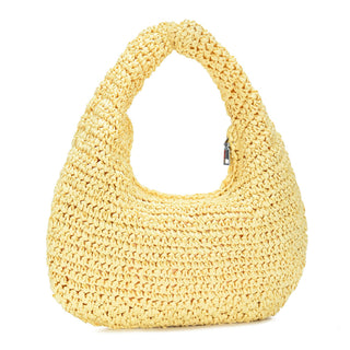 Solea Straw Clutch Bag