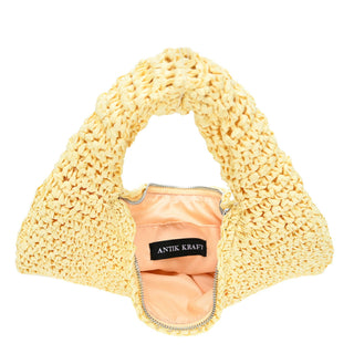 Solea Straw Clutch Bag