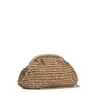 The Brynn Straw Clutch