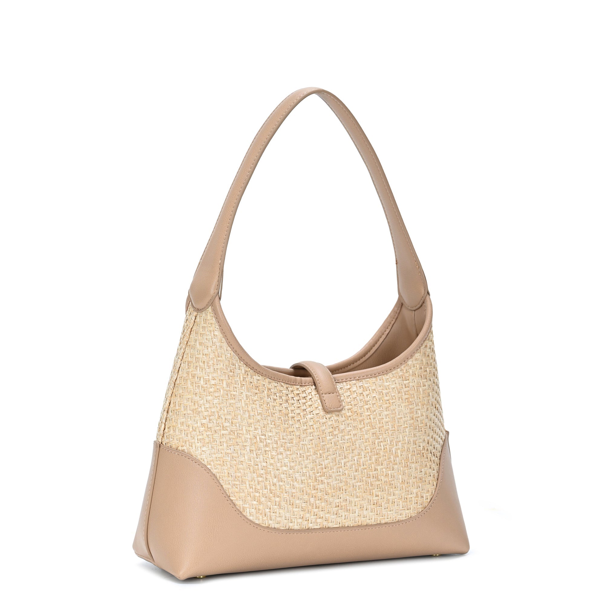 The Isadora Straw Shoulder Bag