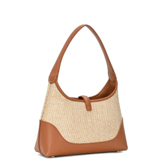 The Isadora Straw Shoulder Bag