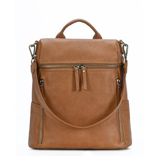 Sienna Utilitarian Shoulder Backpack Purse