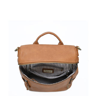 Sienna Utilitarian Shoulder Backpack Purse