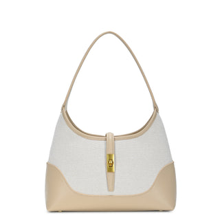 The Isadora Cotton Canvas Shoulder Bag