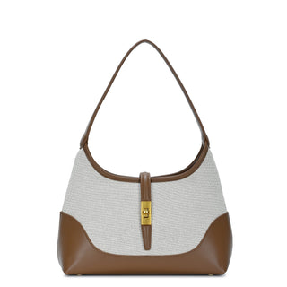 The Isadora Cotton Canvas Shoulder Bag