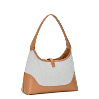 The Isadora Cotton Canvas Shoulder Bag