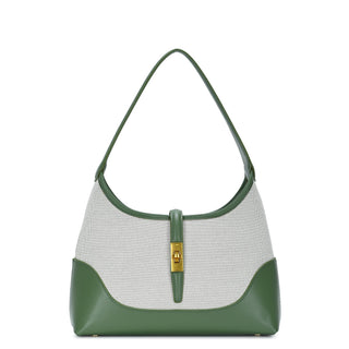 The Isadora Cotton Canvas Shoulder Bag