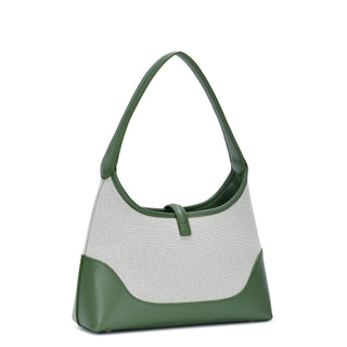 The Isadora Cotton Canvas Shoulder Bag