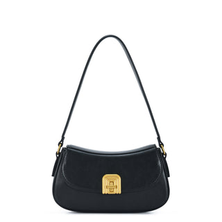 Lyra Twist Lock Shoulder Bag
