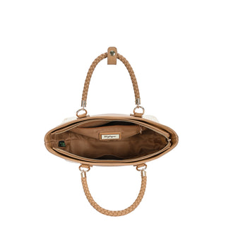 Nora Straw Winged Satchel